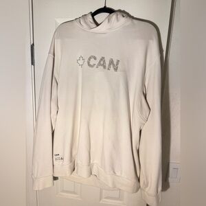Lululemon Athletica Off White Team Canada Hoodie